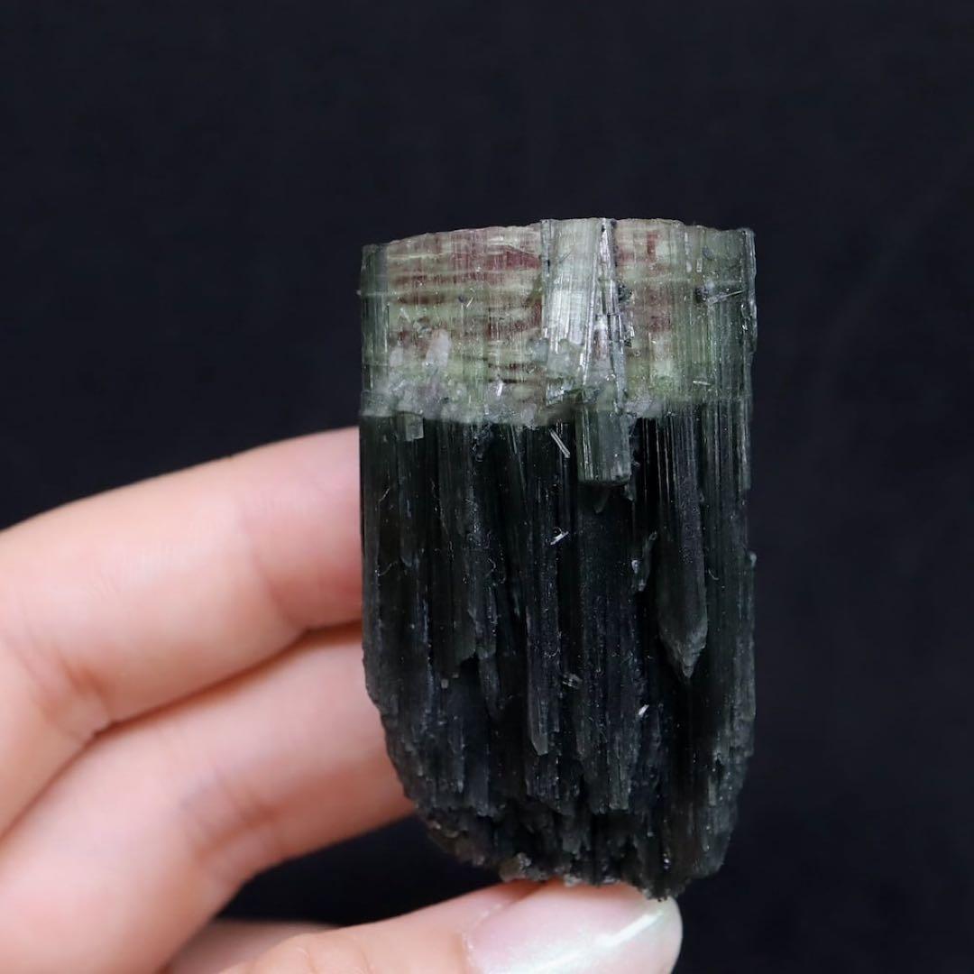 ウォーターメロントルマリン カリフォルニア産 58g T660 鉱物　天然石原石