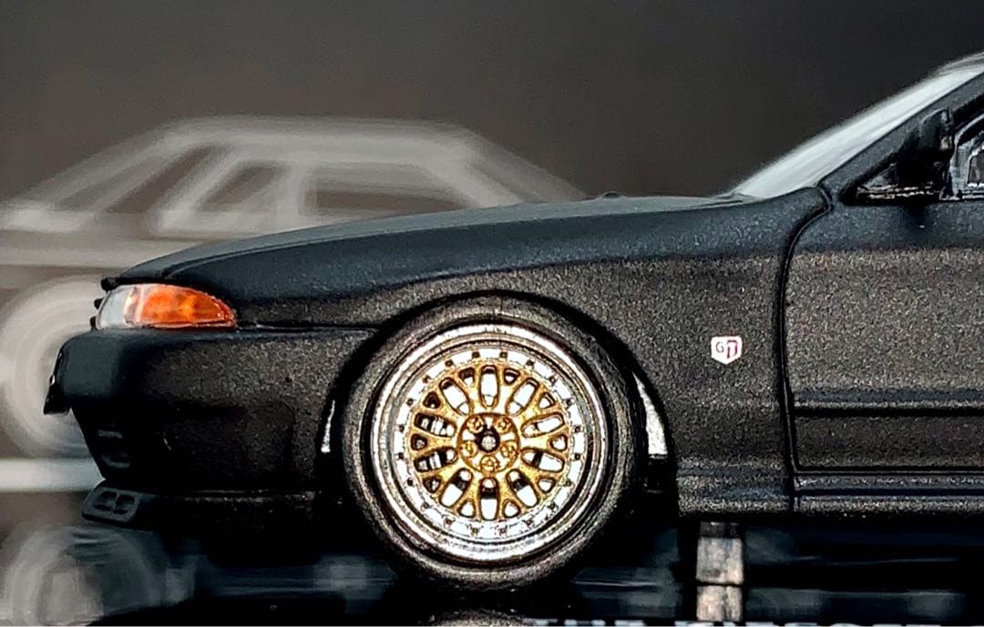 希少 INNO64 日産 スカイライン GT-R R32 ブラック イノモデル