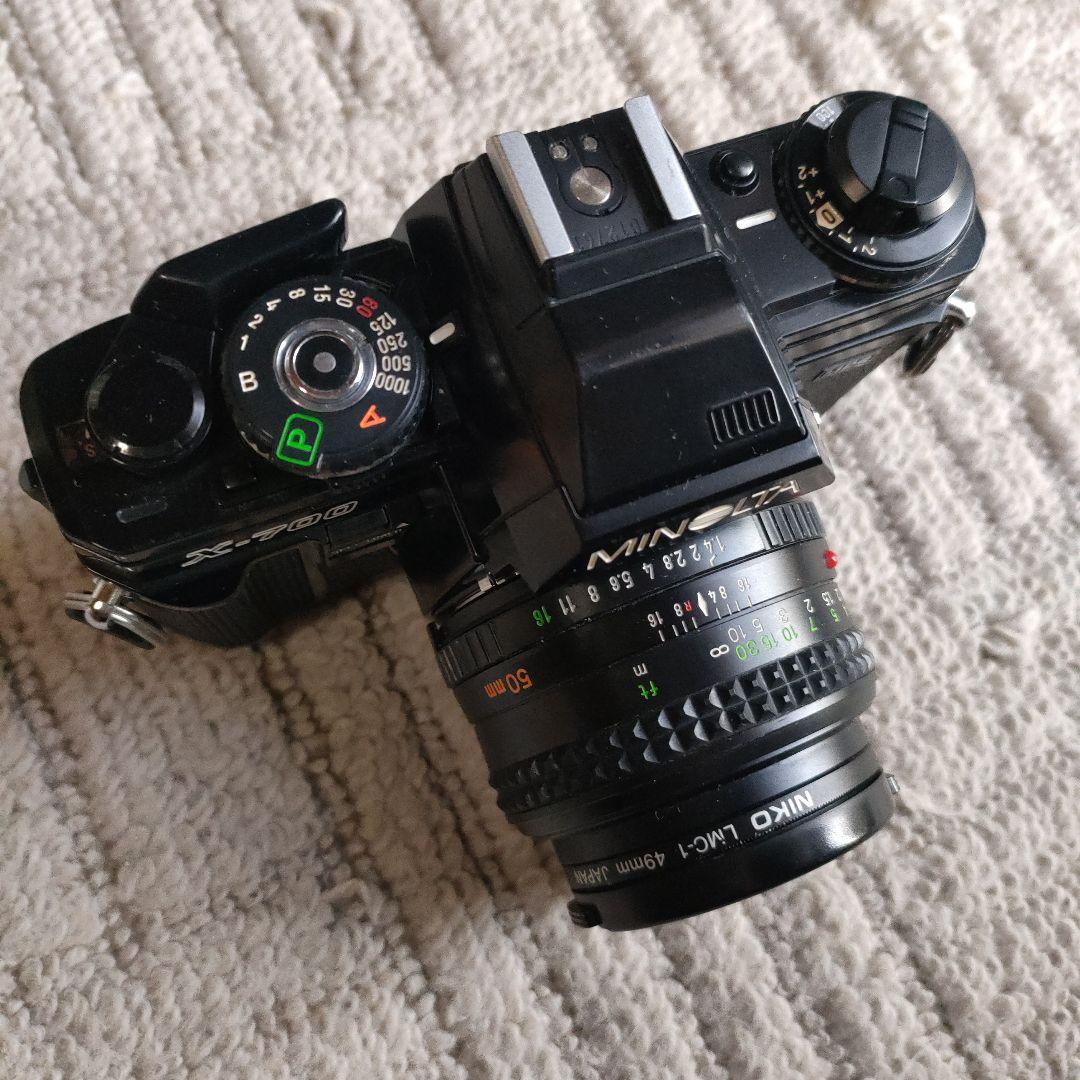 MINOLTA X-700 一眼レフカメラ 50mm f/1.4