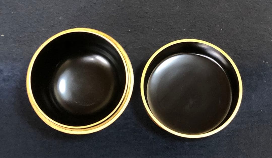 《R》茶道具 扇面 中棗 宗廣作 共箱　260109き2