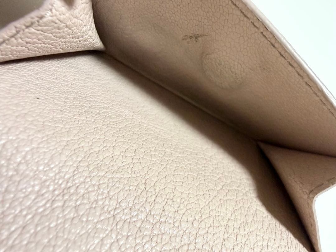 miu miu マドラスパール 三つ折財布