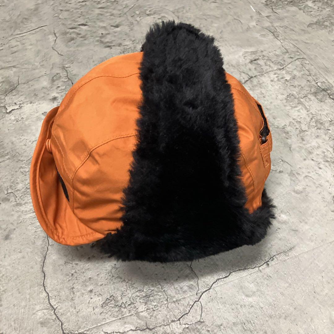 ノースフェイス/キャップ/パイロットキャップ/ファー付き/耳当て付き帽子/防寒