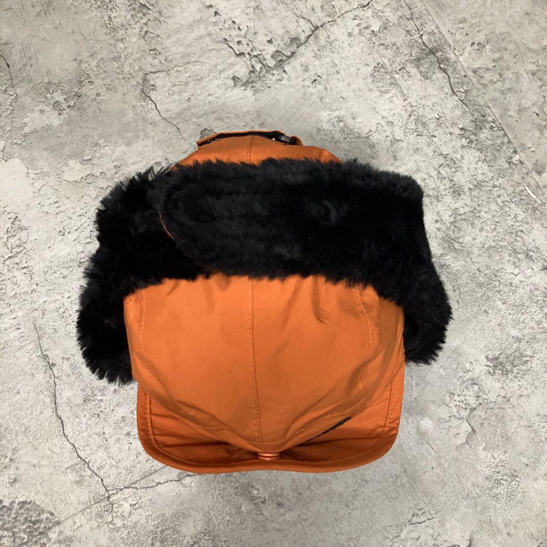 ノースフェイス/キャップ/パイロットキャップ/ファー付き/耳当て付き帽子/防寒