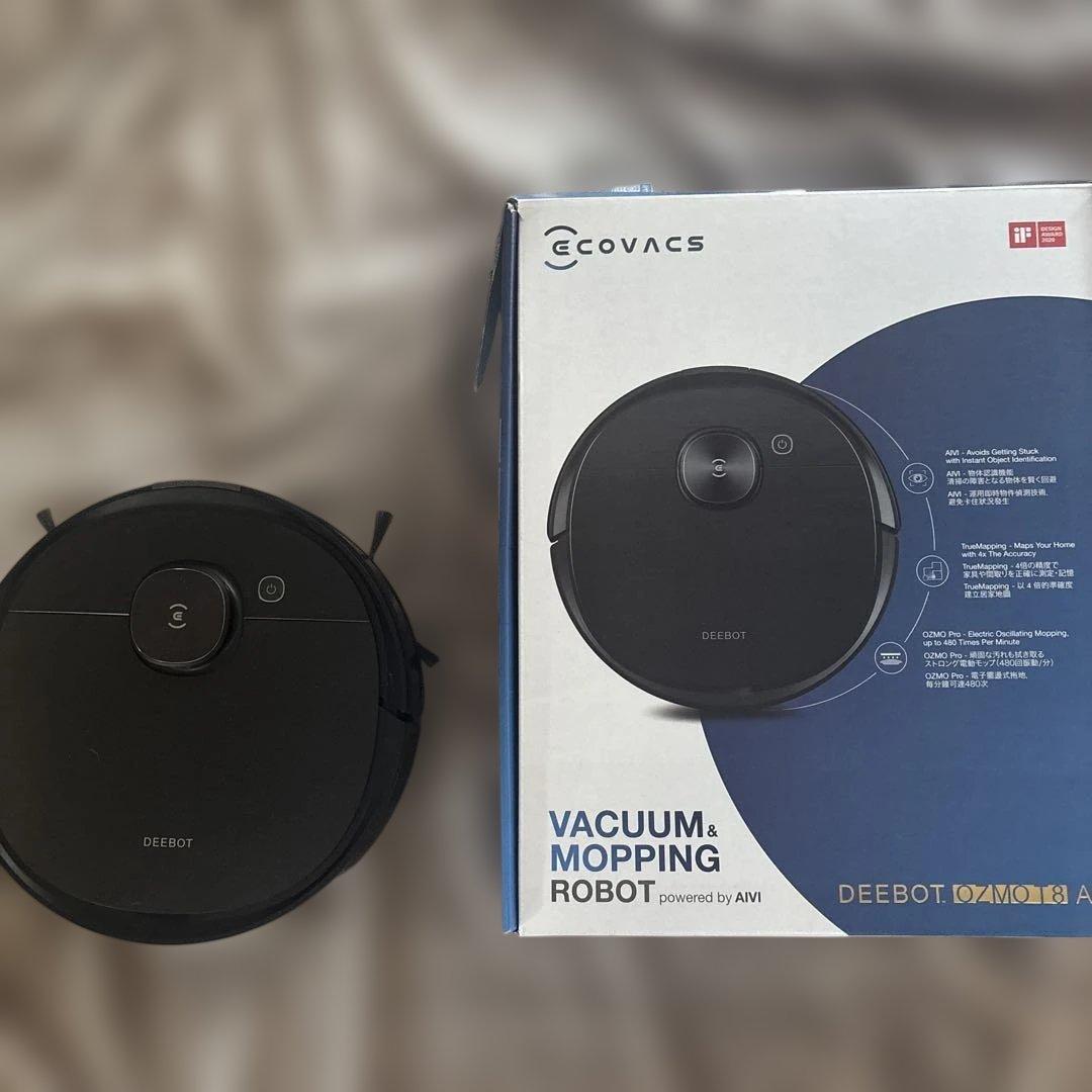 ECOVACS DEEBOT ロボット掃除機 OZMO T8