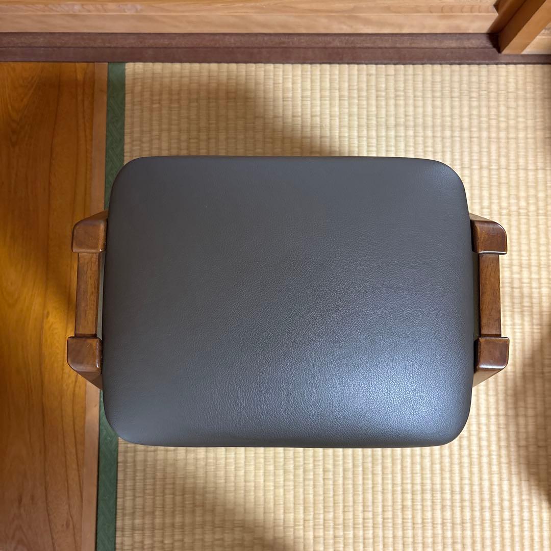 木製スタッキングスツール5脚