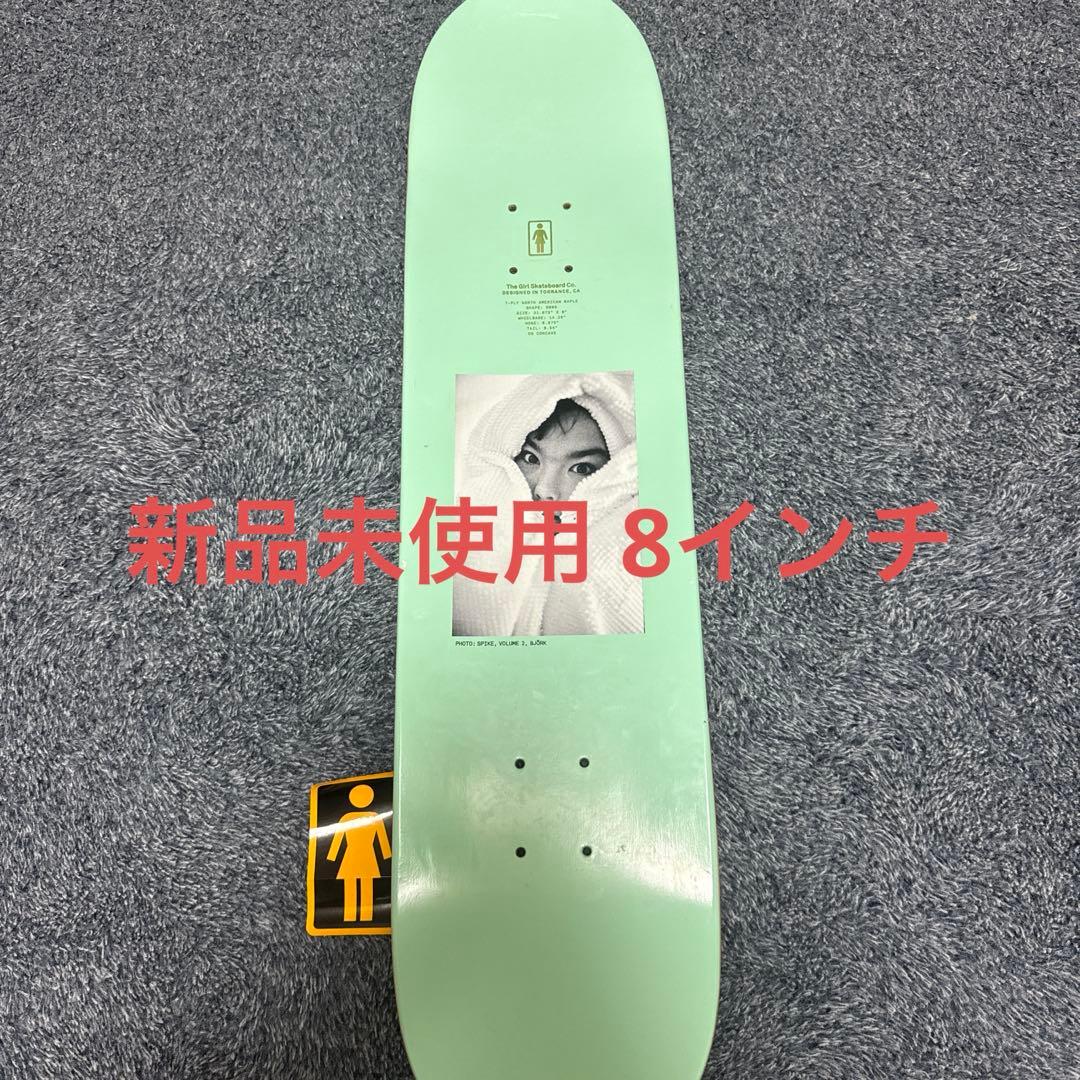 ガール GIRL スケボー 8.0 デッキテープ付き