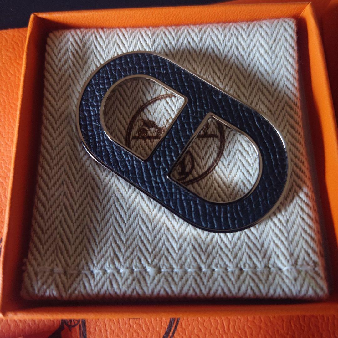 エルメス　シェーヌダンクル　ブローチ　新品