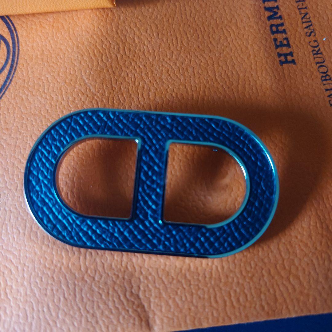 エルメス　シェーヌダンクル　ブローチ　新品