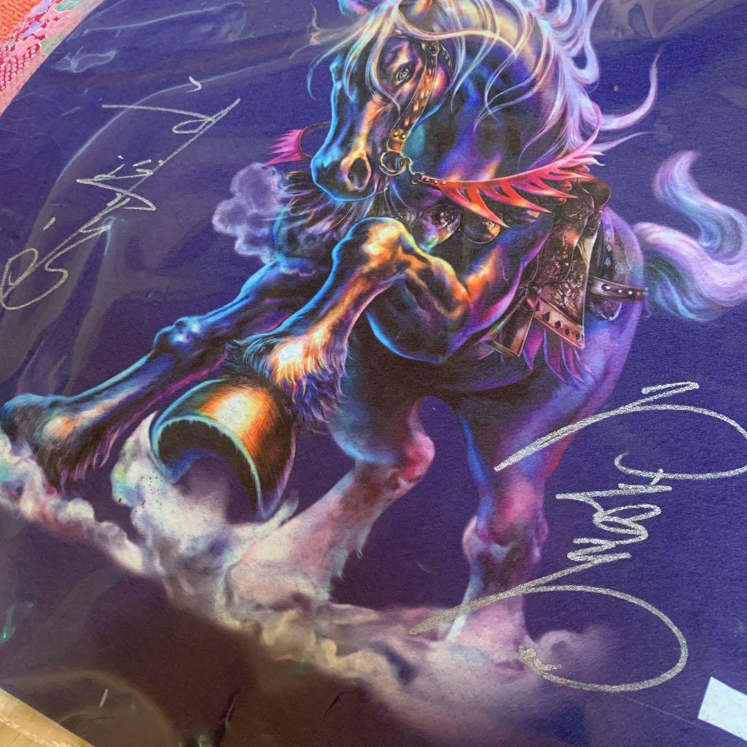 JRAと北斗の拳コラボコクオー号ゼッケン