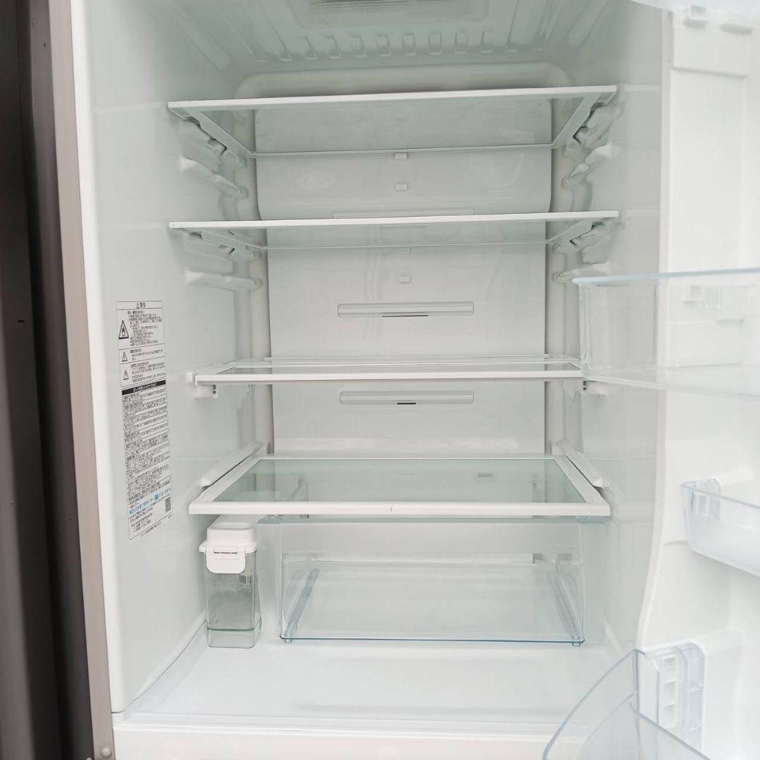 ○送料設置無料　東芝　自動製氷機能付き　大型冷蔵庫　411L