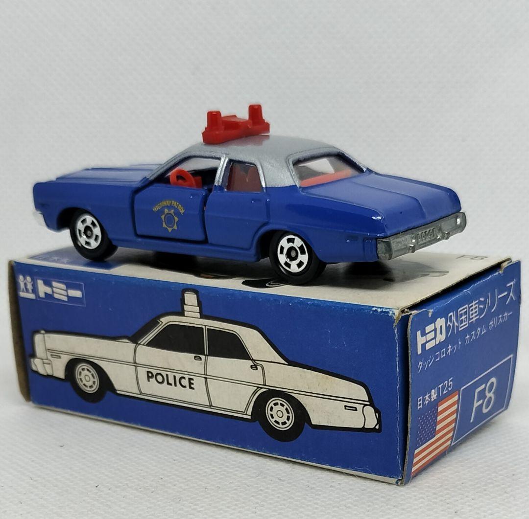 《青箱トミカF8-1-8》ダッジコロネットカスタム【アメリカンポリスカーフェアC