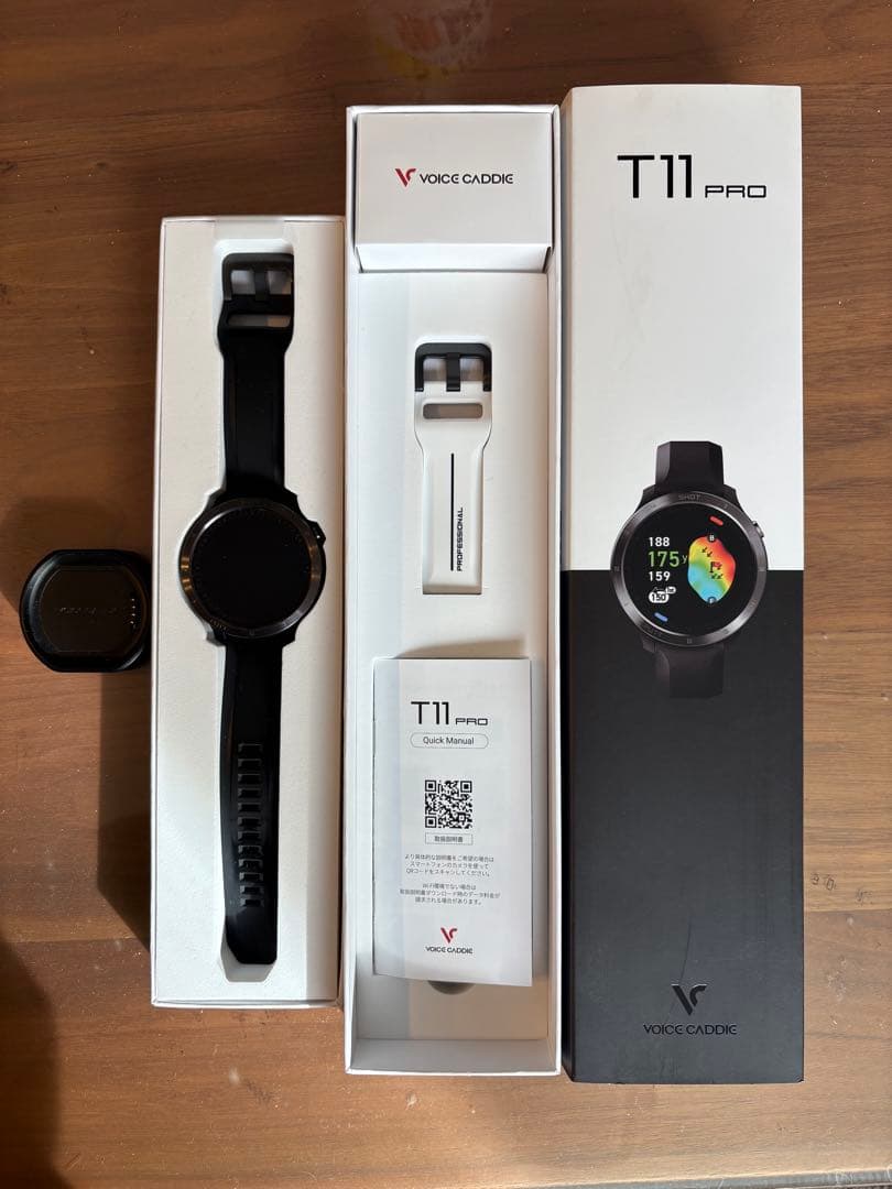 【美品】VOICE CADDIE T11 PRO GPSナビウォッチ