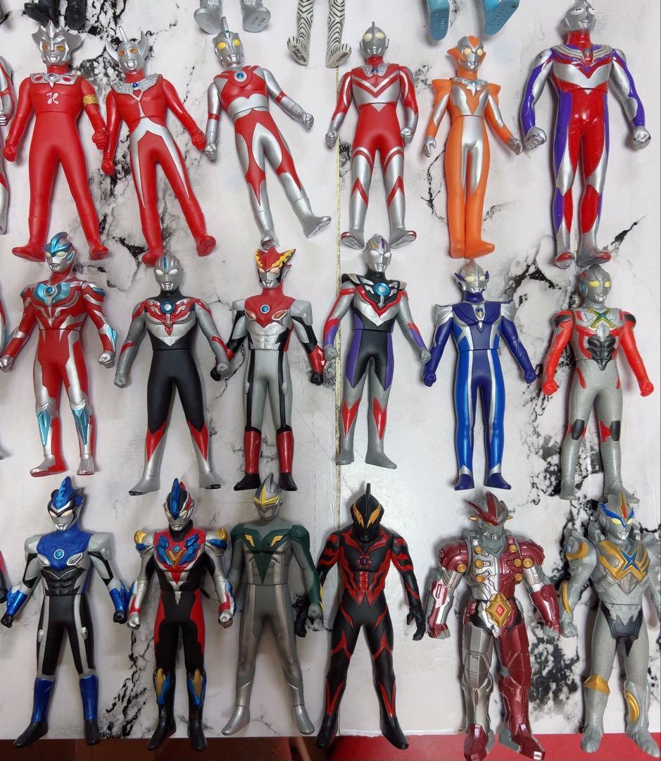 【中古品】ウルトラマンソフビ 49体セット まとめ売り