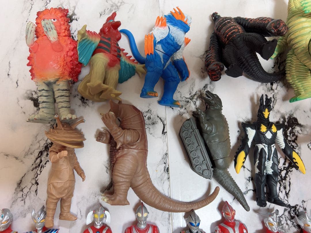 【中古品】ウルトラマンソフビ 49体セット まとめ売り