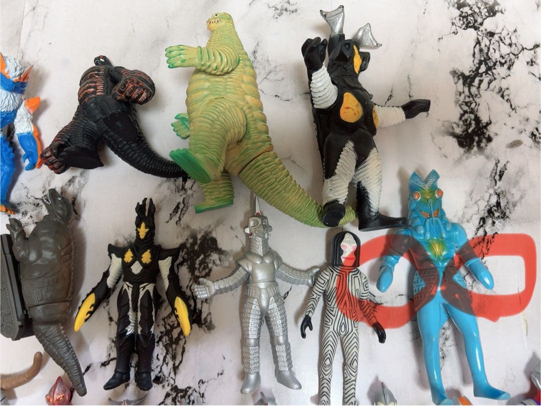 【中古品】ウルトラマンソフビ 49体セット まとめ売り