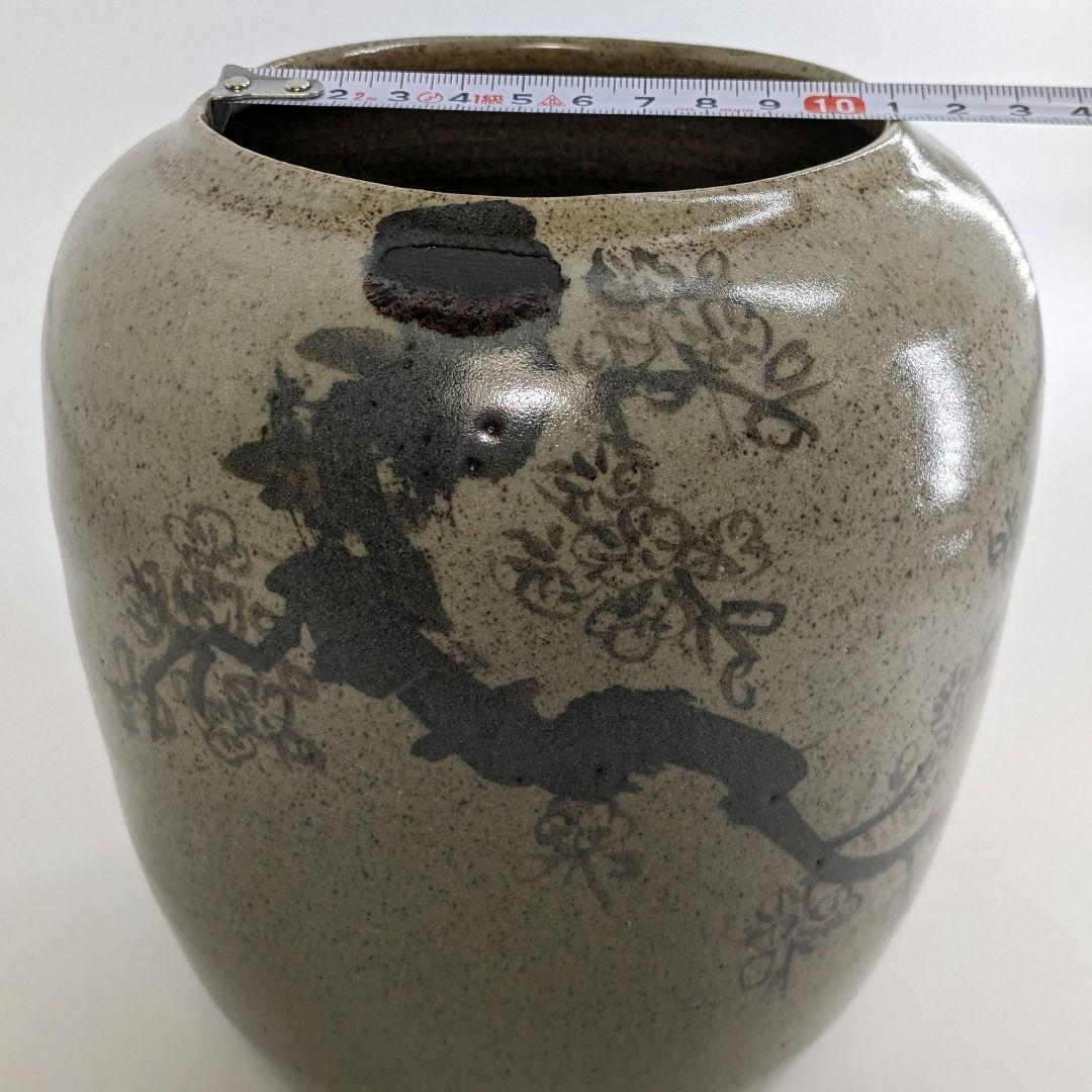 宮川陽仙 虫明焼 花絵水指 合箱 塗蓋 水差 抹茶 茶道具 茶器 食器 工芸品