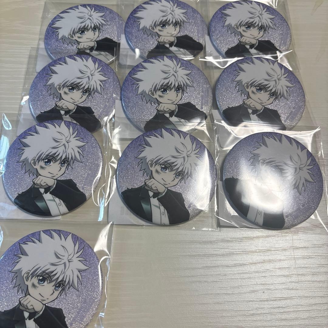 【こと】HUNTER×HUNTER アニメイトフェア等身キルア特典缶バッジ