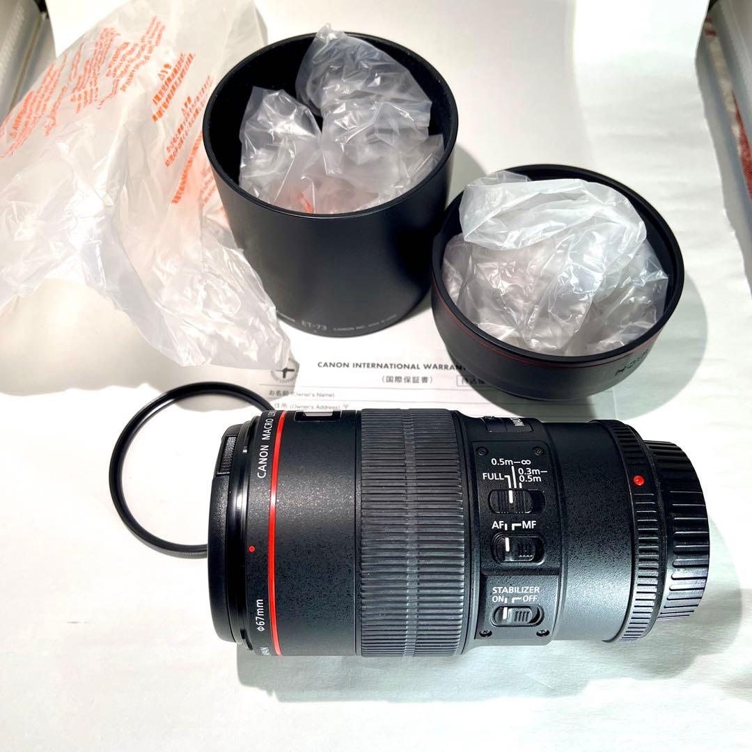 美品EF 100mm f/2.8L Macro IS USM キヤノン　即日発送