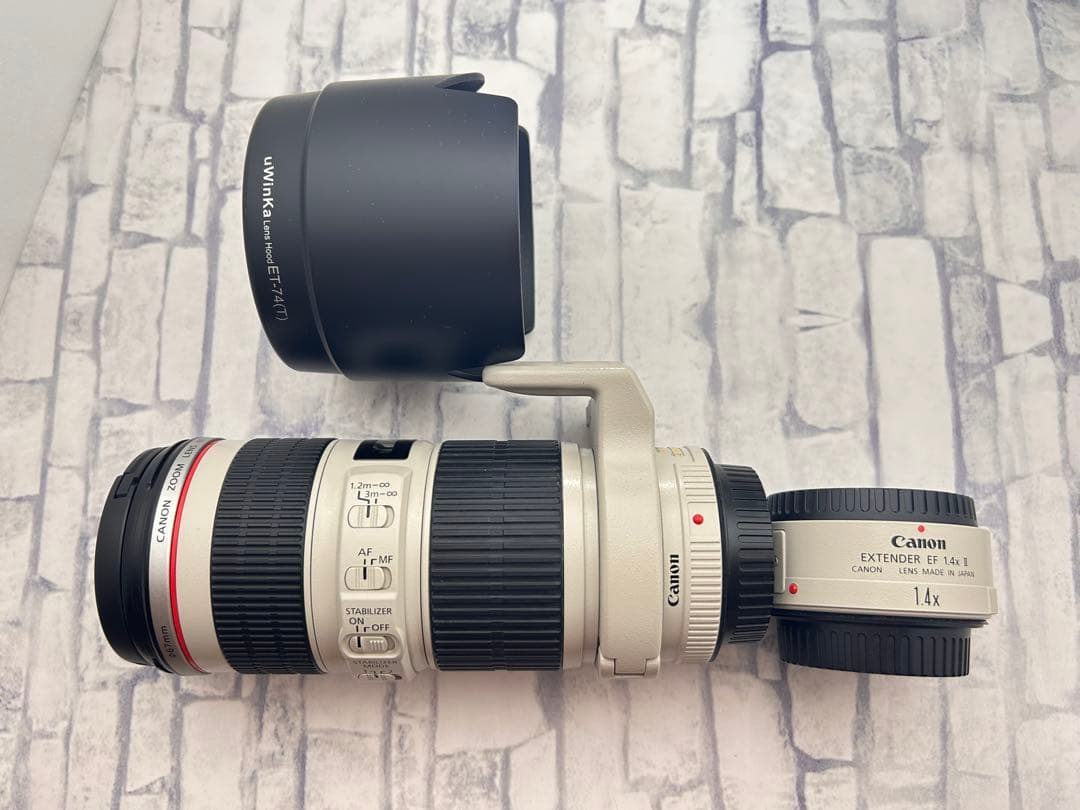 Canon EF 70-200mm f4L IS USM エクステンダーセット