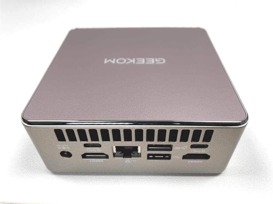 使用短め GEEKOM A5 ミニPC ／ Ryzen 5 7430U
