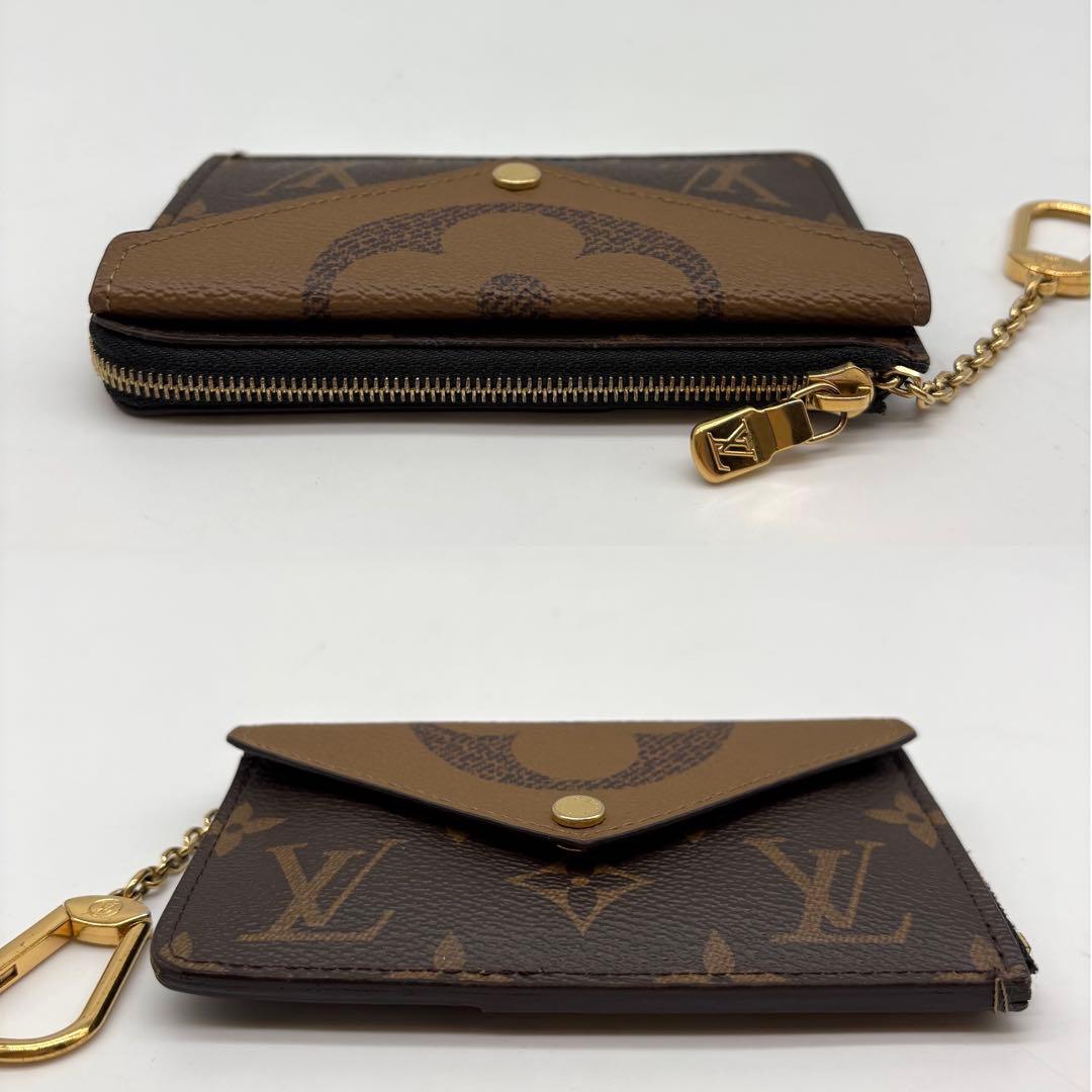 【現行 極美品 IC】ルイヴィトン モノグラム リバース ポルトカルト ヴェルソ