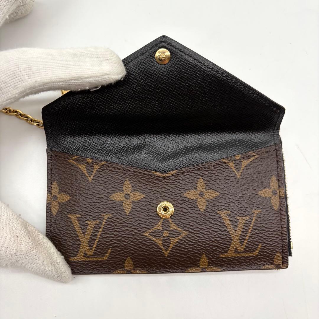 【現行 極美品 IC】ルイヴィトン モノグラム リバース ポルトカルト ヴェルソ