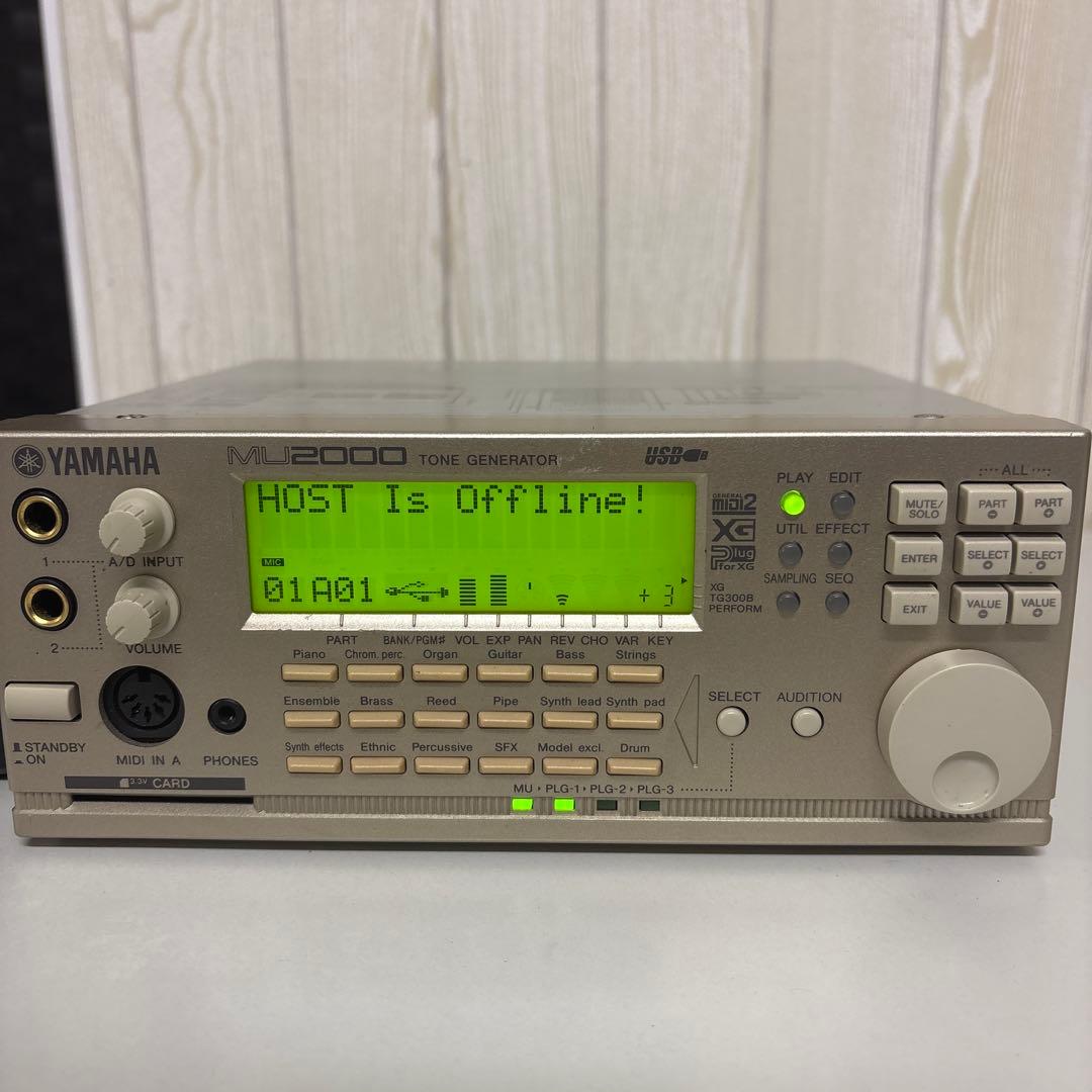 m*6様 ヤマハ 音源モジュール TONEGENERATOR MU2000 MU