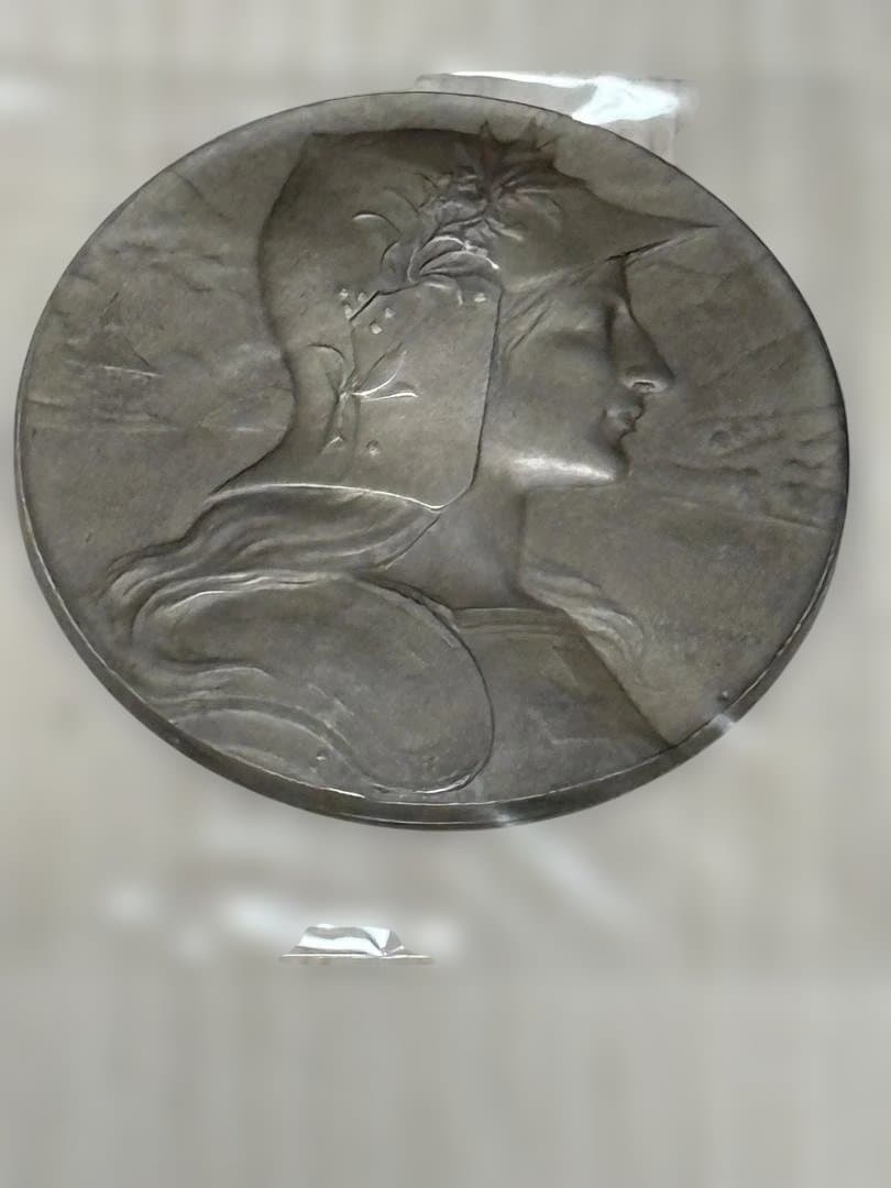 スイス射撃祭１９０１年ルツェルン記念銀メダル(直径45mm)