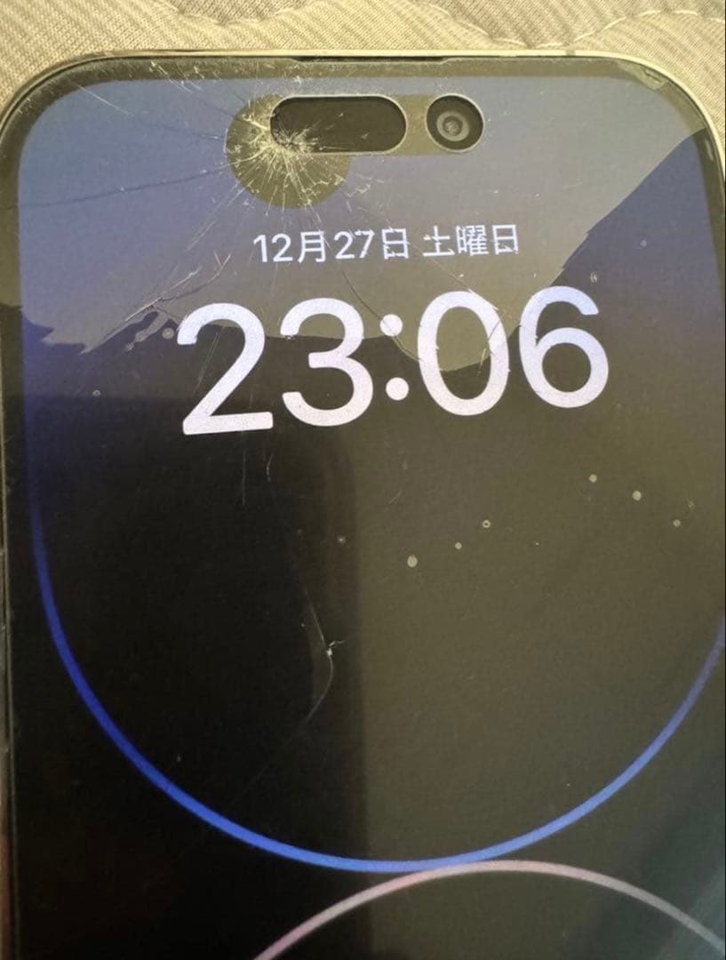 (ジャンク品)iPhone14proシルバー 256GB 本体のみ