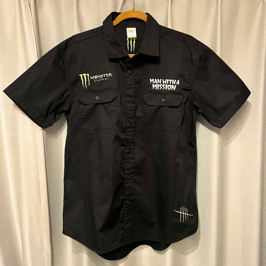 Monster Energy×MAN WITH A MISSION コラボシャツ