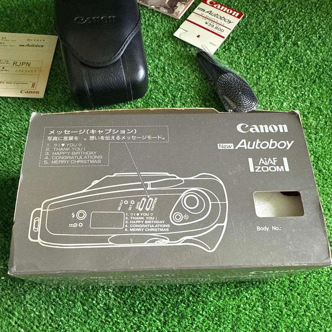 ＆【A0239】未使用保管品 キャノン オートボーイ フィルムカメラ