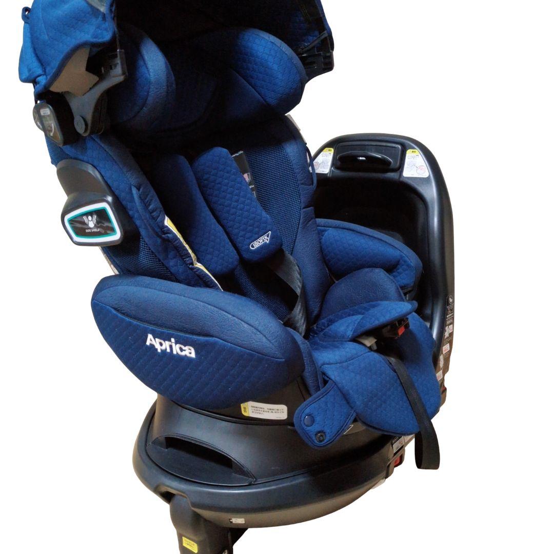 ISOFIX ネイビー Aprica アップリカ フラディア グロウ プレミアム