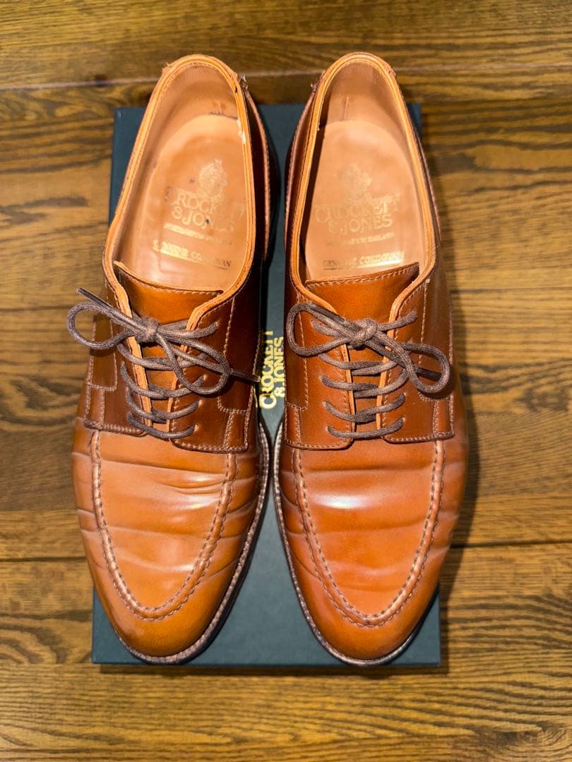Crockett & Jones ONSLOW 8E コードバン　ウイスキー