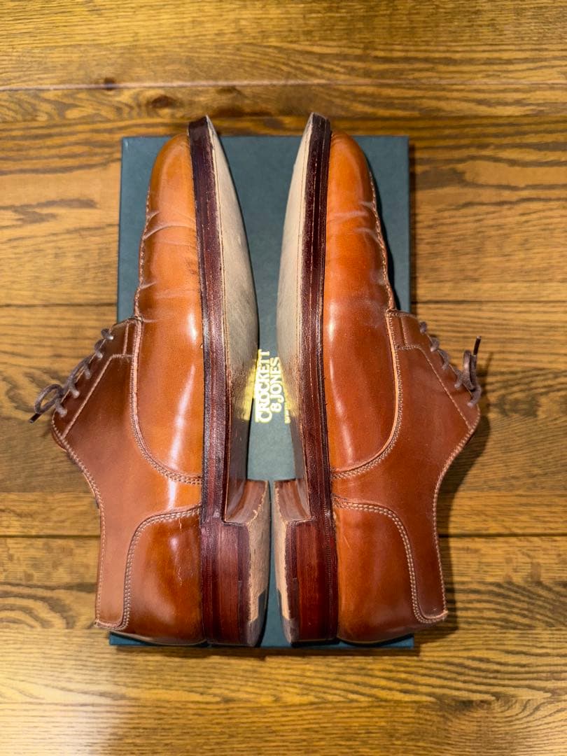 Crockett & Jones ONSLOW 8E コードバン　ウイスキー