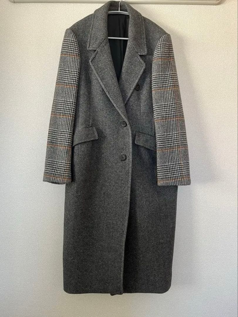 ジャケット・アウター ELENDEEK HELLINGBONE &CHECK CHESTER