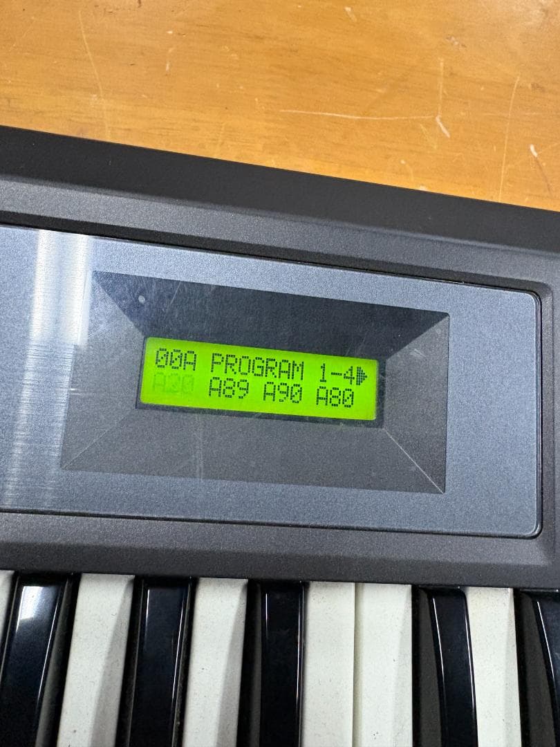 KORG X5 シンセサイザー 音出し確認済み 電源アダプター付属 61鍵