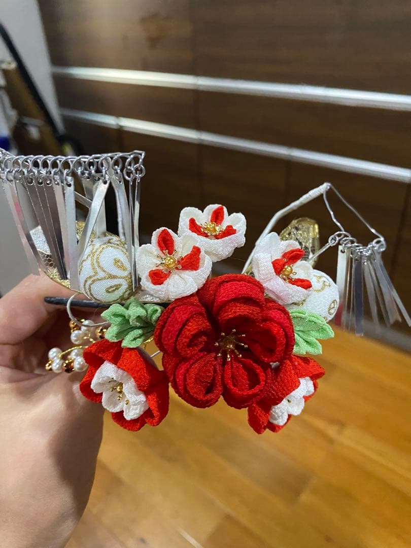 つまみ細工　勝山セット　七五三用