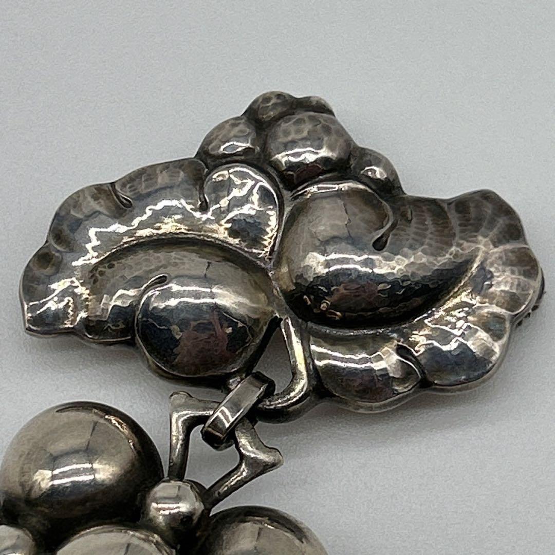 ジョージ・ジェンセン　ムーンライト・グレープ　ブローチ　SV925