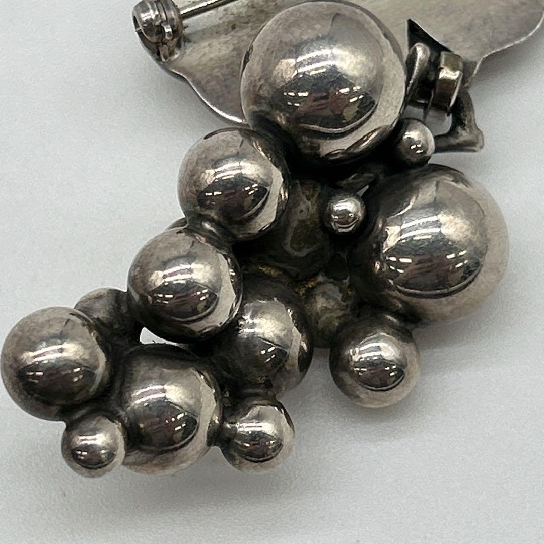 ジョージ・ジェンセン　ムーンライト・グレープ　ブローチ　SV925