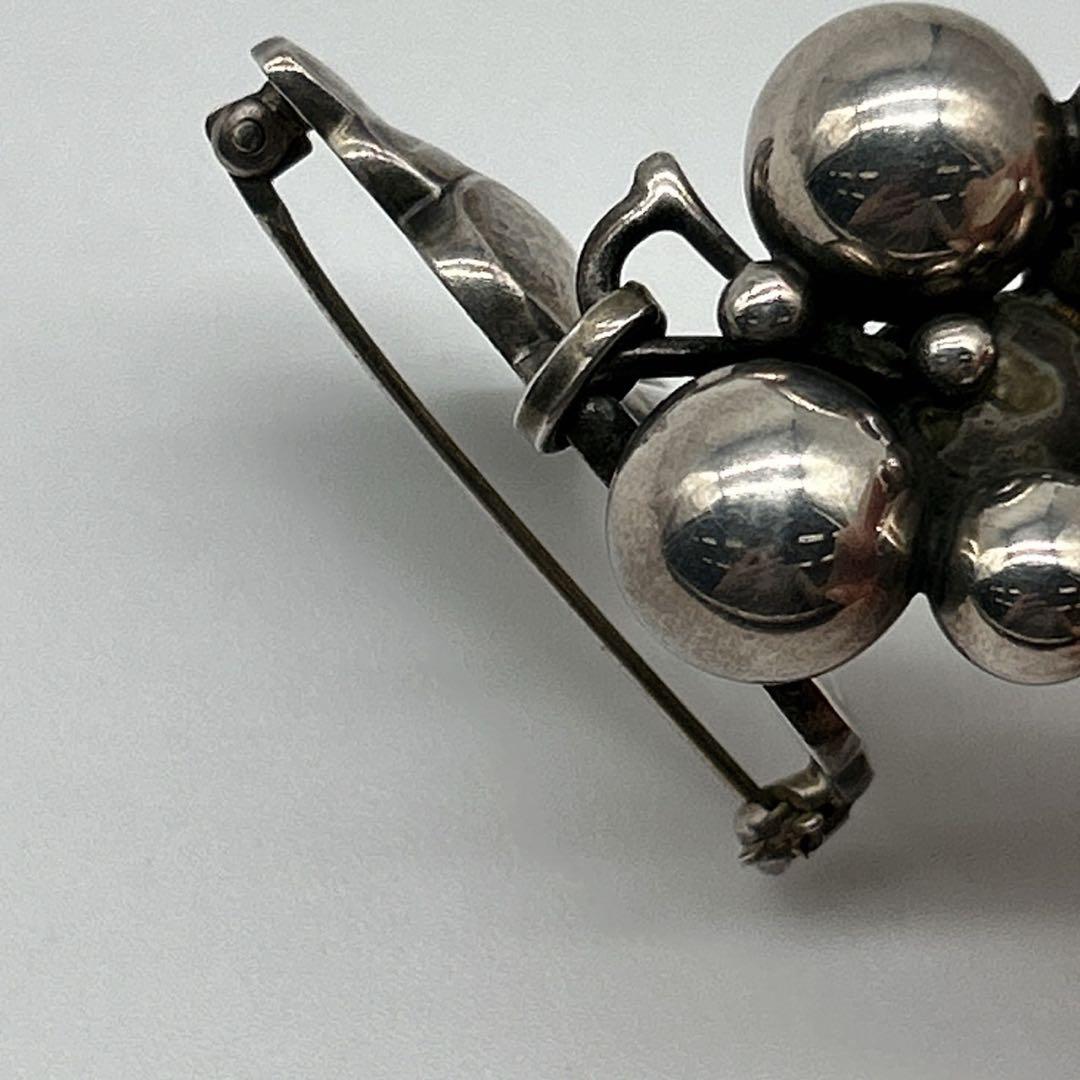 ジョージ・ジェンセン　ムーンライト・グレープ　ブローチ　SV925