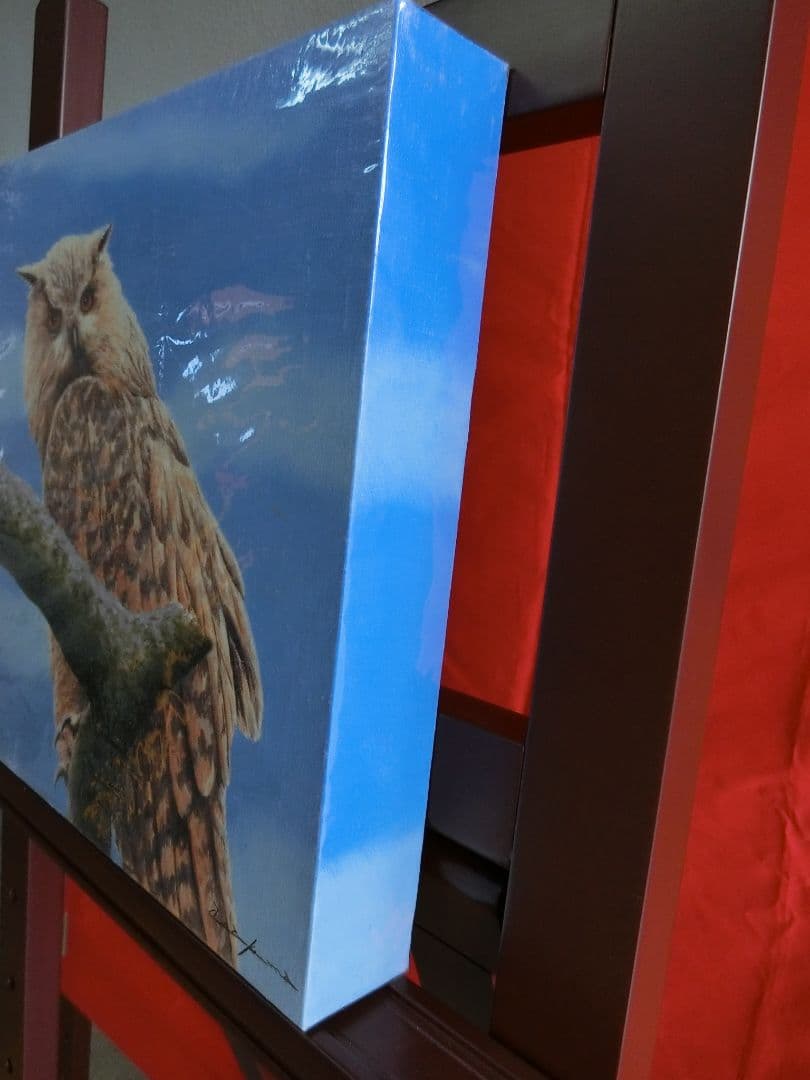 【ART】朝隈敏彦真筆(ふくろう)特寸法