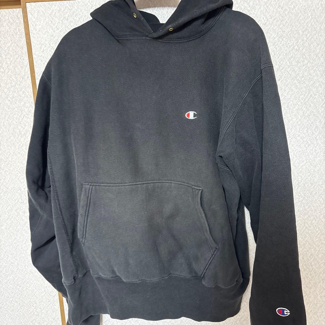 Champion Reverse Weave パーカー Lサイズ ブラック
