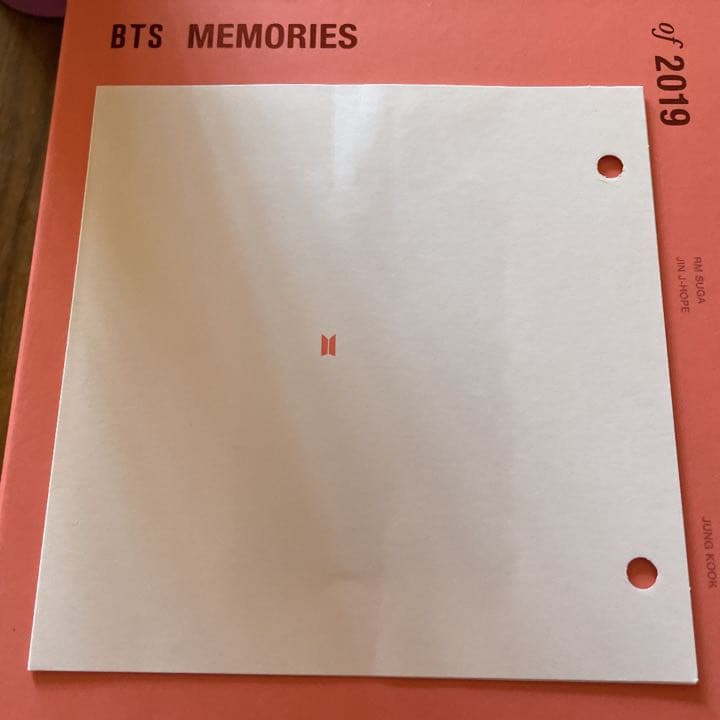 BTS メモリーズ2019グクトレカ