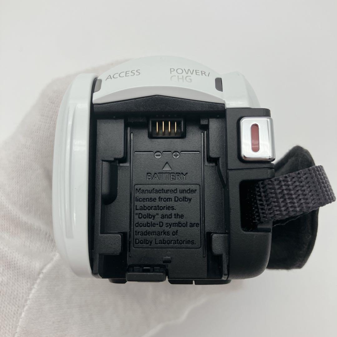 【極美品】Canon iVIS HF R700 HDビデオカメラ ホワイト