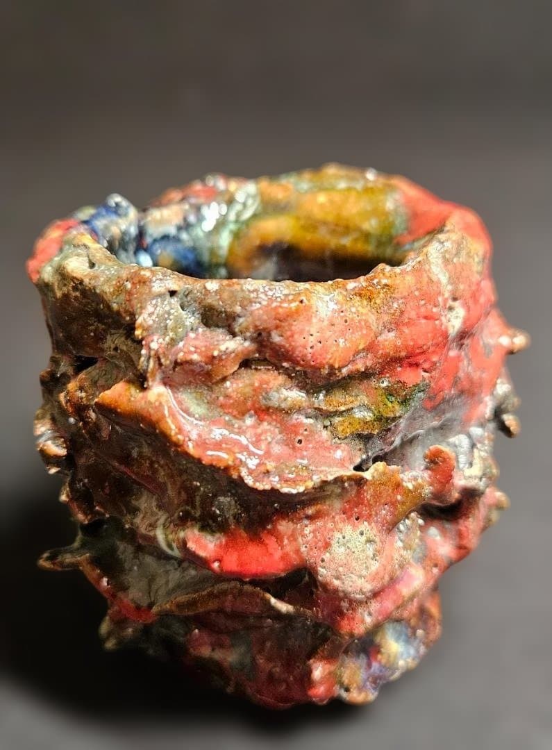 ぐい呑～創～　峰紅葉