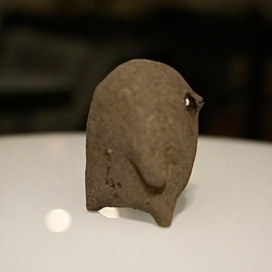 ④黒マラカスぼうや　ミヤチヤスヨさん　常滑焼　レア