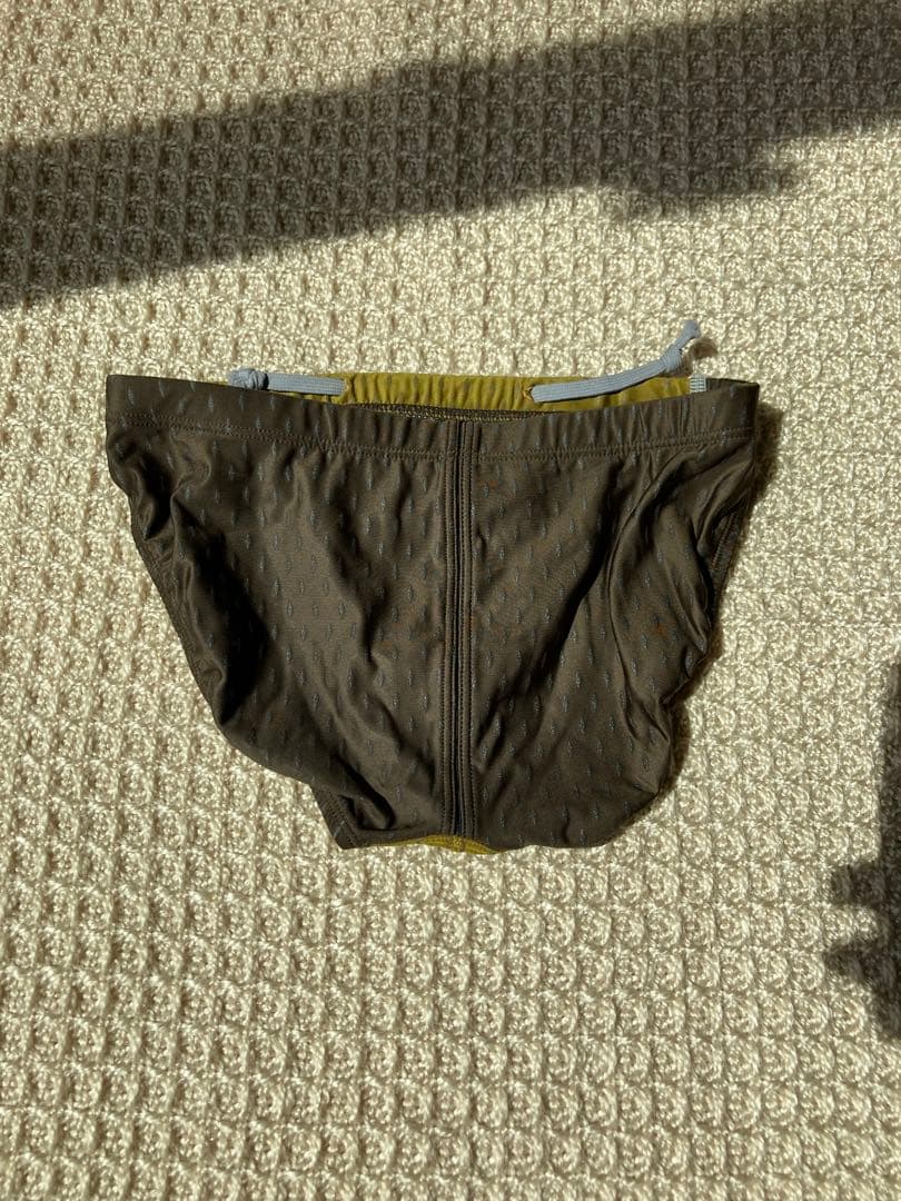 ARN-6009M エールブルー リミック　競泳水着　競パン オリーブグリーン