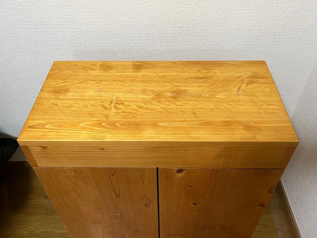Cube a stump wood ヒノキ水槽台(60×30mm用)