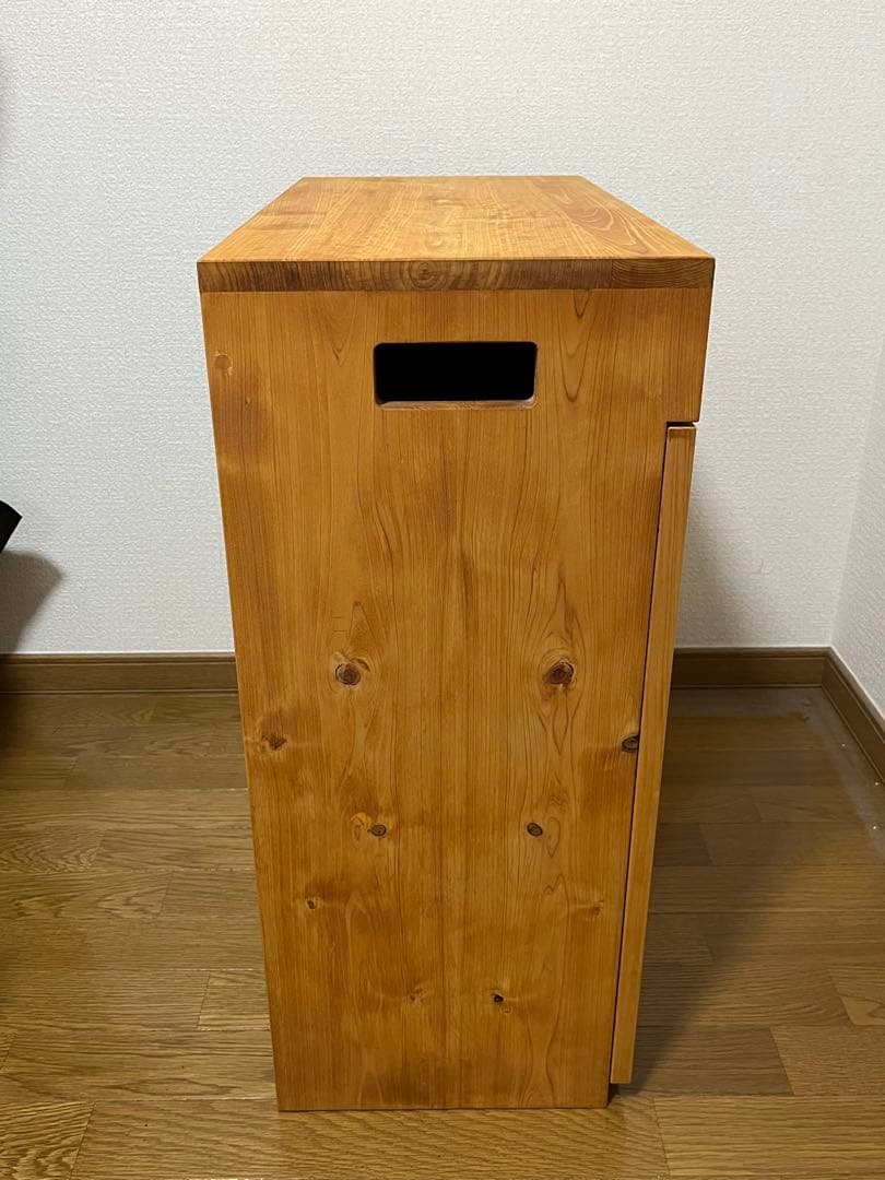 Cube a stump wood ヒノキ水槽台(60×30mm用)