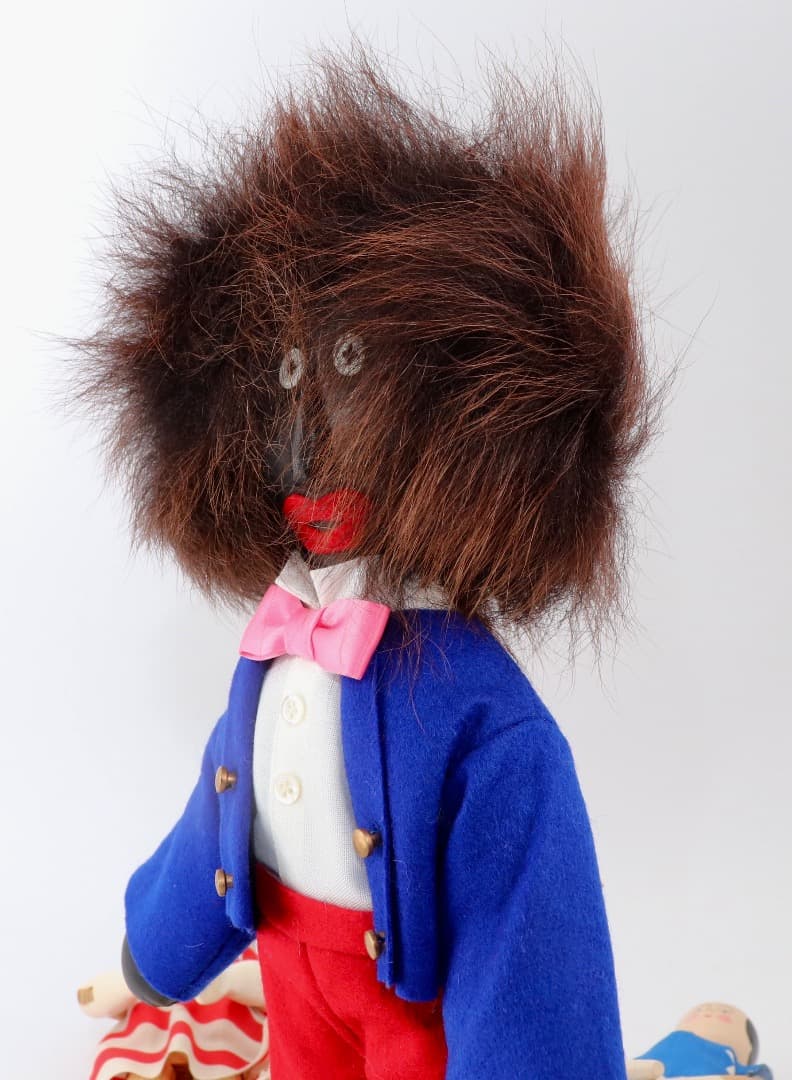 Golli Peg Doll Set ビンテージアーティスト人形3体セット